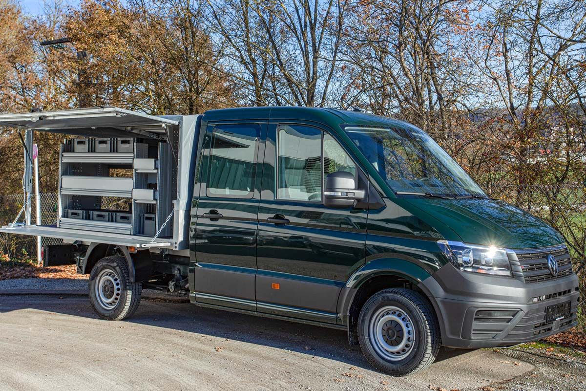 Forstarbeiten Fahrzeug