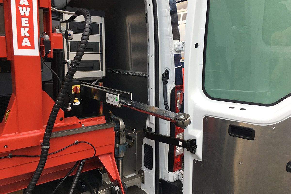 Fahrzeugeinrichtung Renault Master für Pannendienst