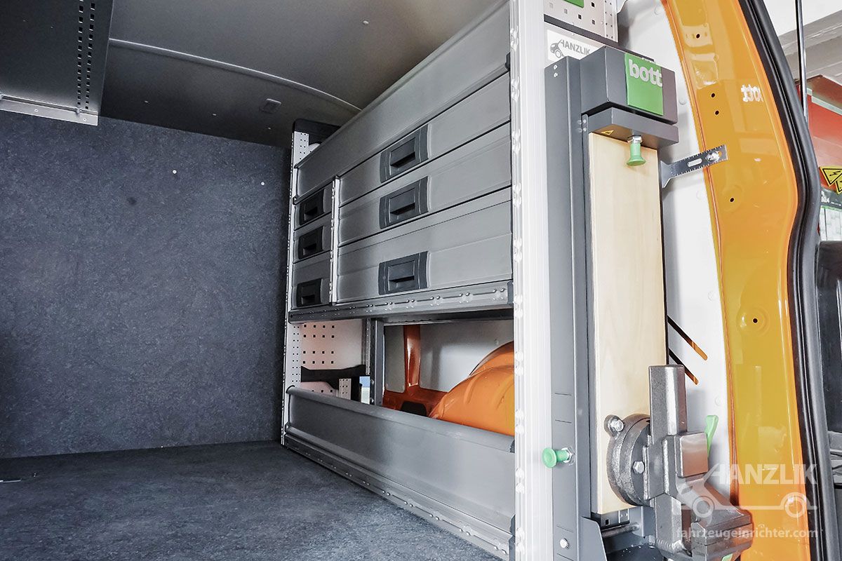 Fahrzeugeinrichtung VW T6 lang